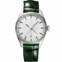 Calendar Dress Watch White Green Leather 41mm product photo